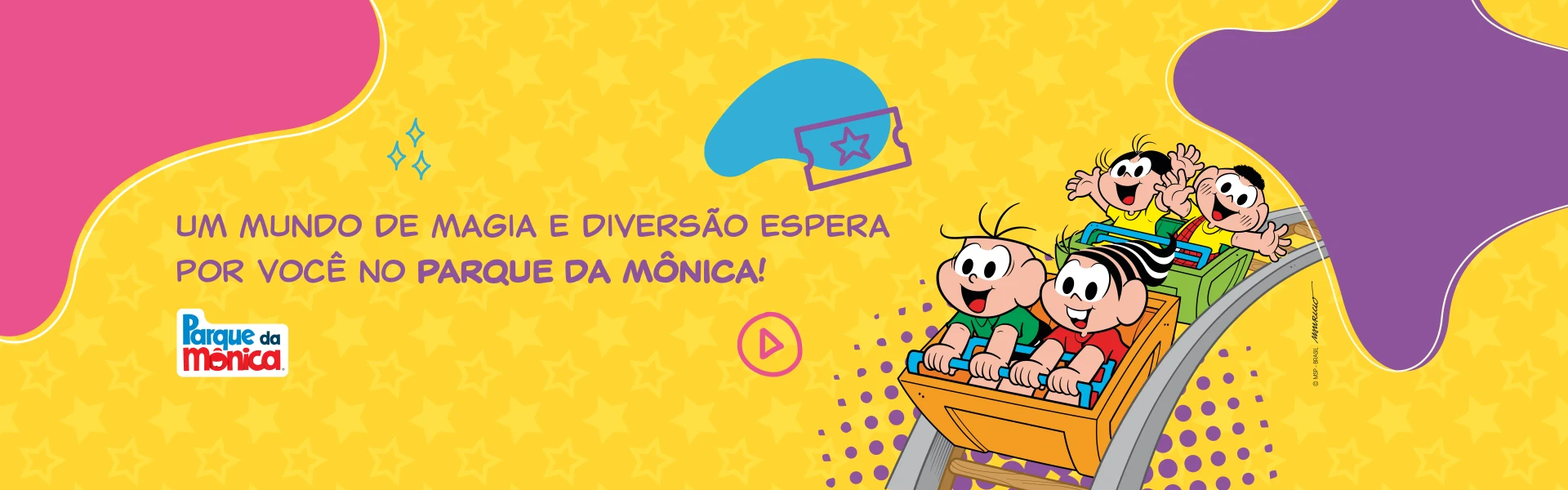 Parque da Mônica - Banner principal